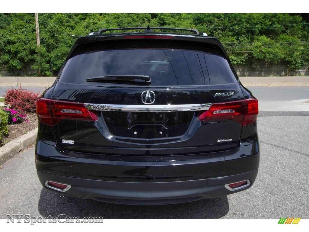 2014 MDX SH-AWD Technology - Crystal Black Pearl / Parchment photo #5