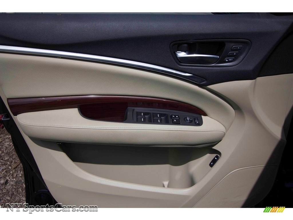2014 MDX SH-AWD Technology - Crystal Black Pearl / Parchment photo #7