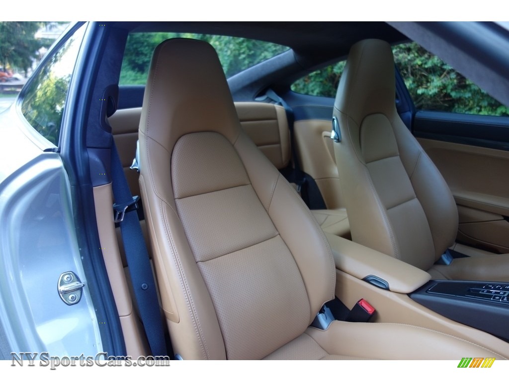 2014 911 Turbo Coupe - GT Silver Metallic / Espresso/Cognac Natural Leather photo #20