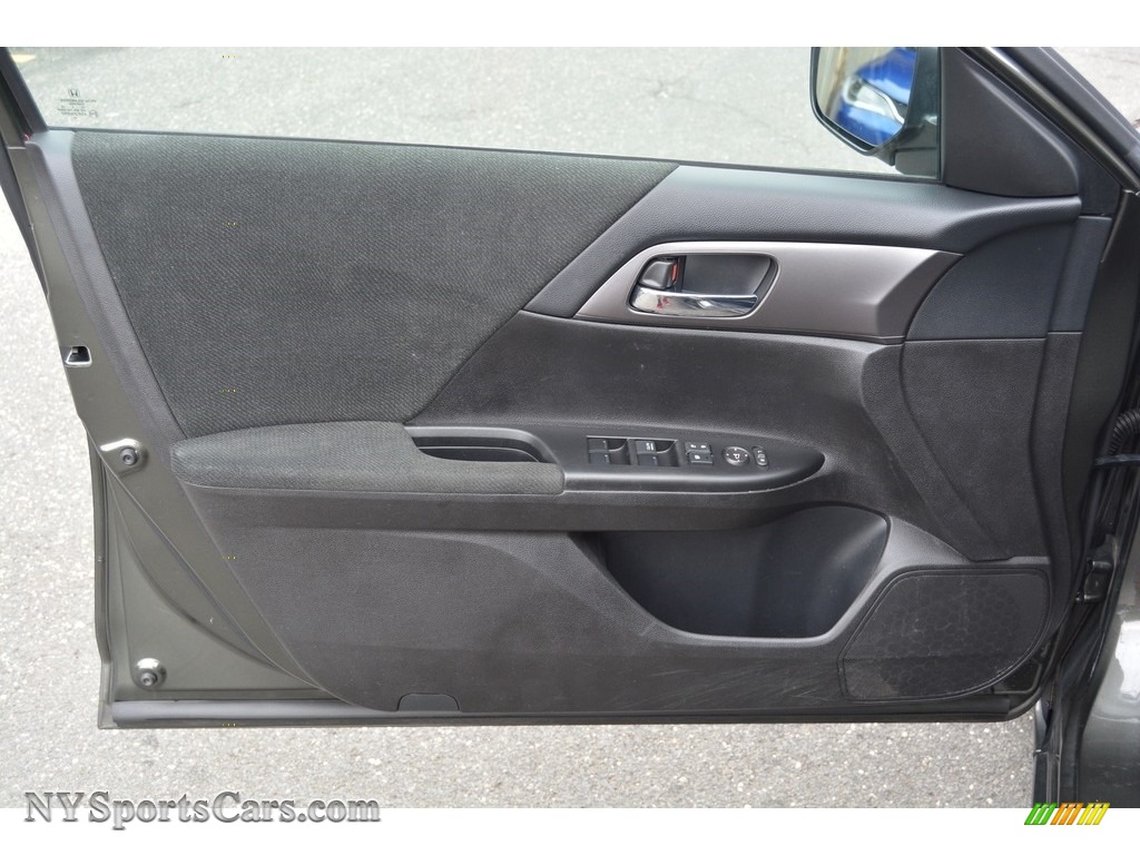2013 Accord LX Sedan - Hematite Metallic / Black photo #7