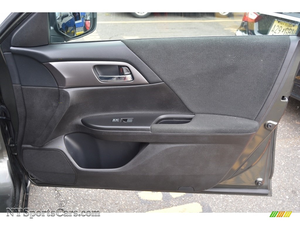 2013 Accord LX Sedan - Hematite Metallic / Black photo #21