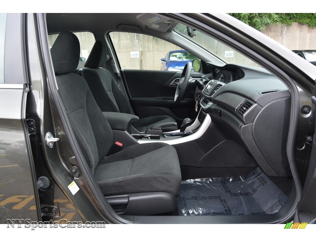 2013 Accord LX Sedan - Hematite Metallic / Black photo #23
