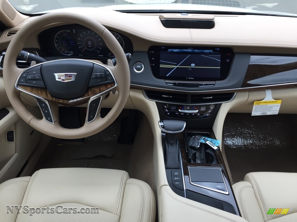 2016 CT6 3.0 Twin-Turbo Platinum AWD - Crystal White Tricoat / Very Light Cashmere photo #8