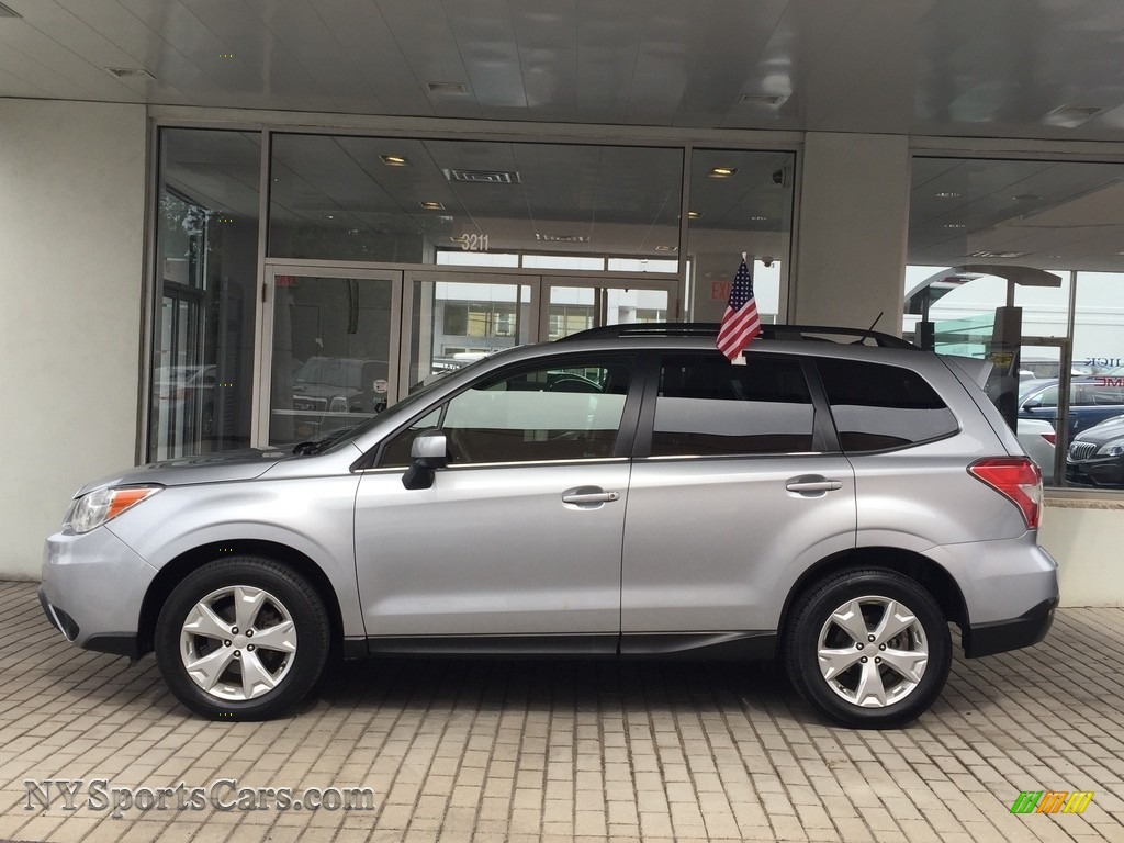 2014 Forester 2.5i Limited - Ice Silver Metallic / Black photo #3