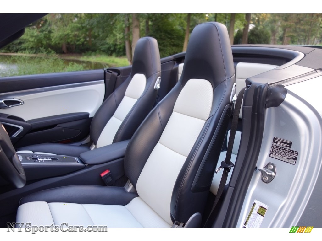 2014 911 Carrera Cabriolet - Rhodium Silver Metallic / Black/Platinum Grey photo #12