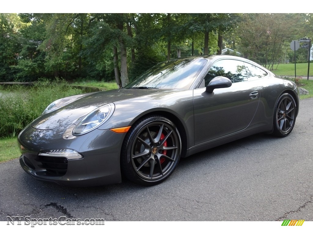 Agate Grey Metallic / Black Porsche 911 Carrera S Coupe