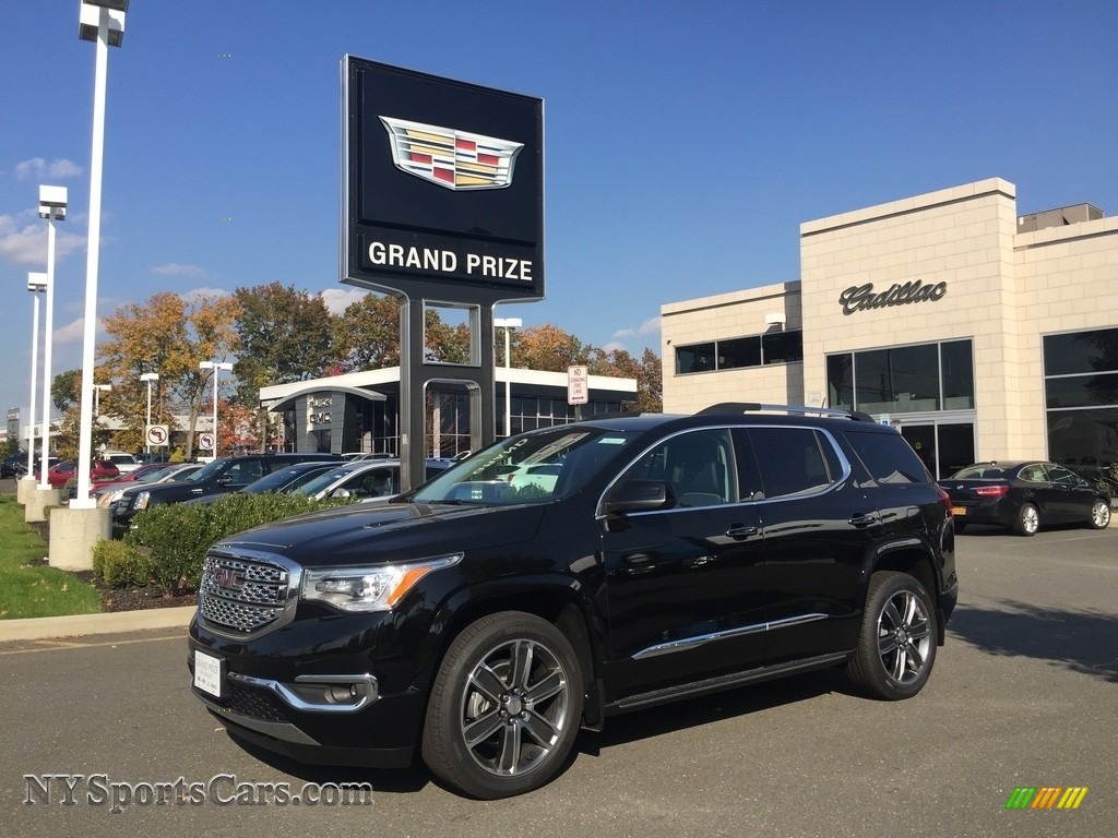 2017 Gmc Acadia Denali Awd In Ebony Twilight Metallic 138481 Ebony Twilight Metallic Jet Black Gmc Acadia Denali Awd