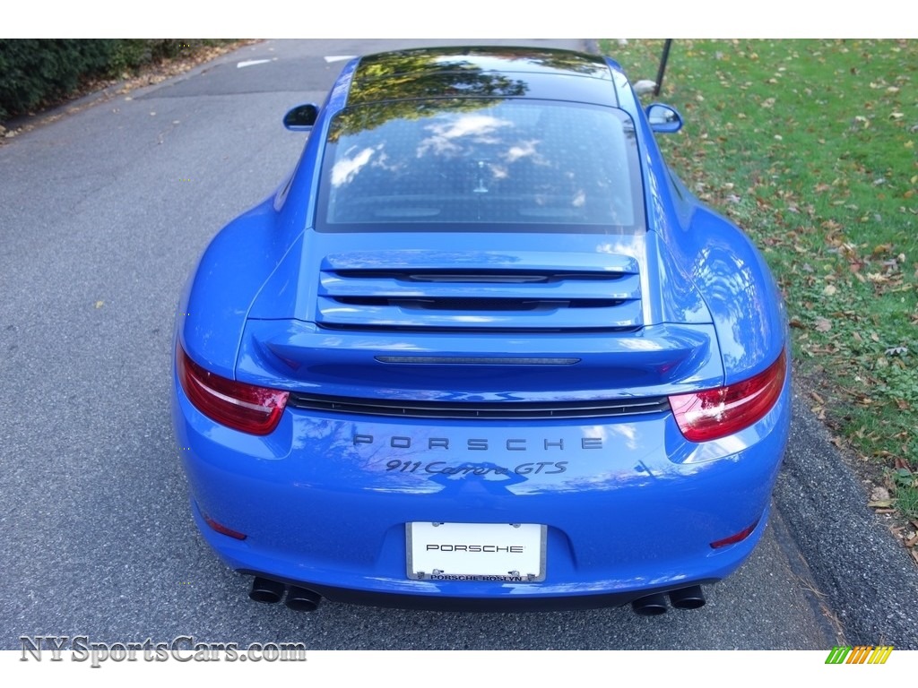 2016 911 GTS Club Coupe - Club Blau, Blue Paint to Sample / Black photo #11