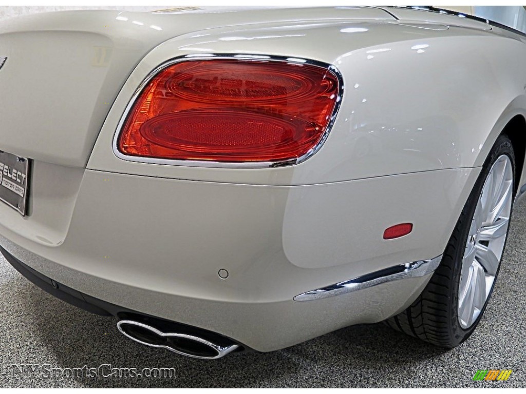 2013 Continental GTC V8  - White Sand / Linen photo #11