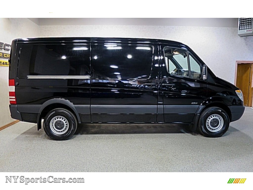 2013 Sprinter 2500 Cargo Van - Jet Black / Lima Black Fabric photo #4