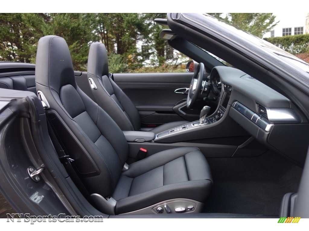 2014 911 Carrera S Cabriolet - Agate Grey Metallic / Black photo #18