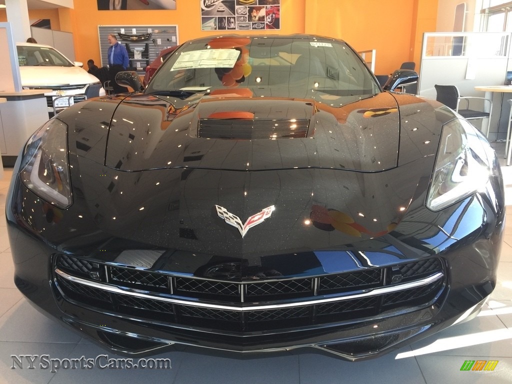 2016 Corvette Stingray Coupe - Black / Jet Black photo #2