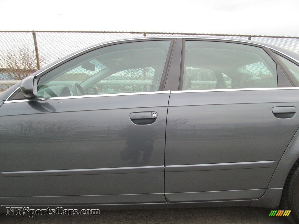 2007 A4 2.0T quattro Sedan - Quartz Gray Metallic / Beige photo #18