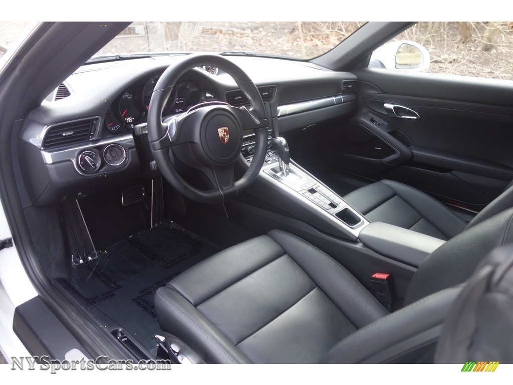 2014 911 Carrera Cabriolet - White / Black photo #10