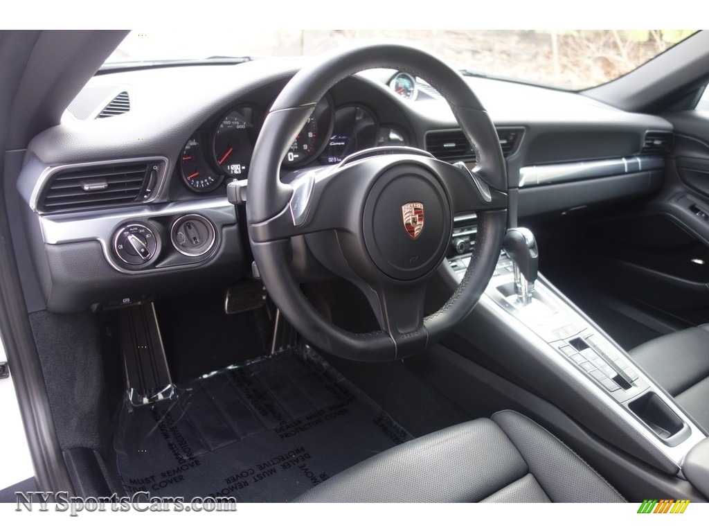 2014 911 Carrera Cabriolet - White / Black photo #17