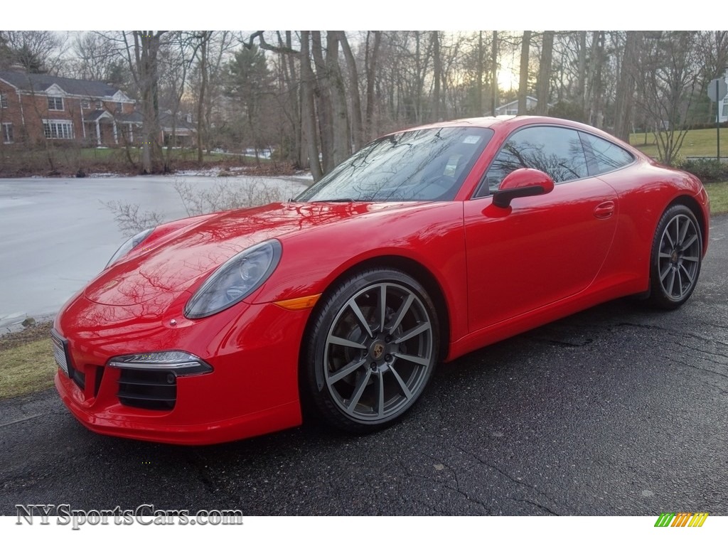 2014 911 Carrera Coupe - Guards Red / Black photo #1