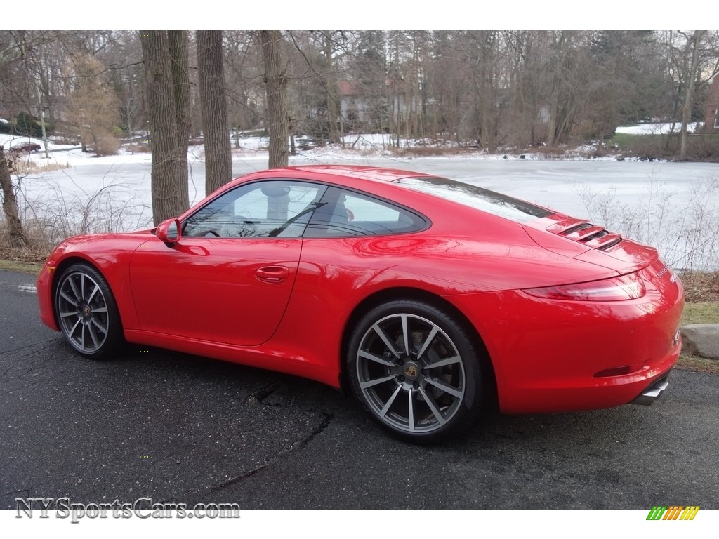 2014 911 Carrera Coupe - Guards Red / Black photo #4