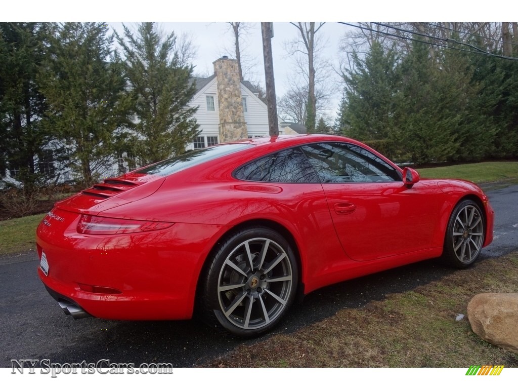 2014 911 Carrera Coupe - Guards Red / Black photo #6