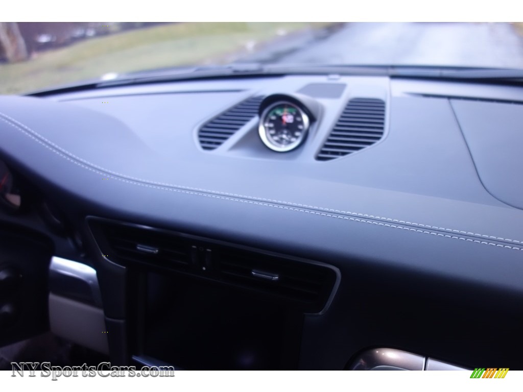 2015 911 Turbo Cabriolet - Agate Grey Metallic / Black/Platinum Grey photo #20