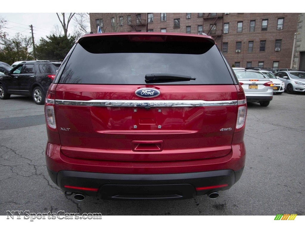2014 Explorer XLT 4WD - Ruby Red / Charcoal Black photo #5