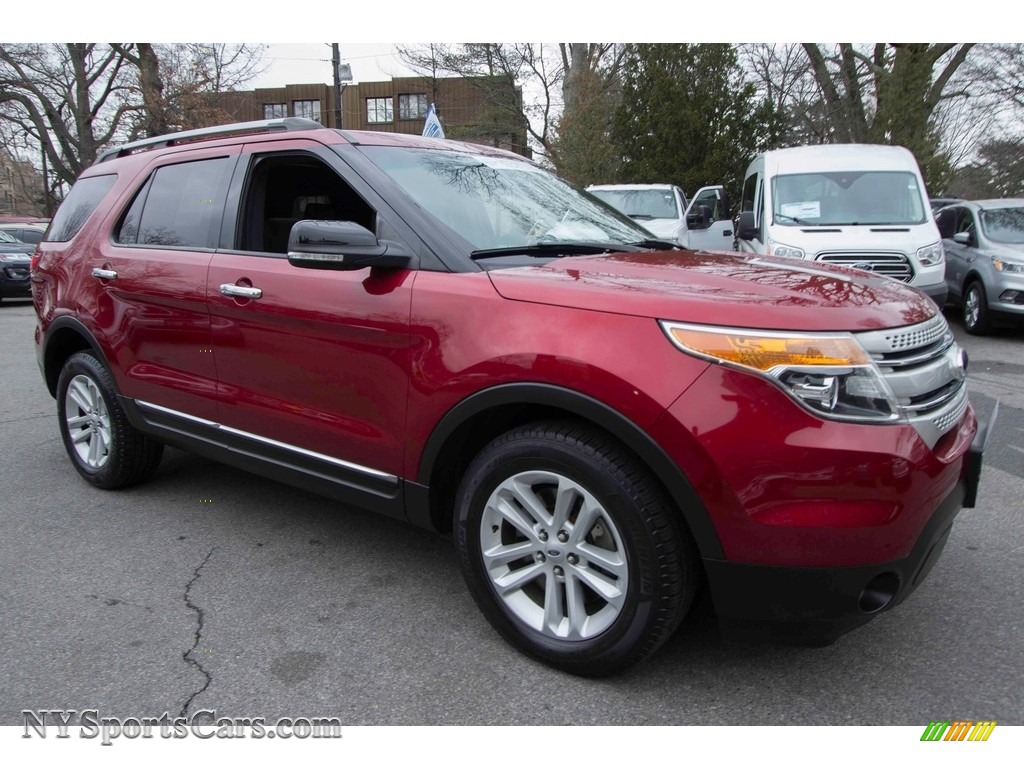 2014 Explorer XLT 4WD - Ruby Red / Charcoal Black photo #10