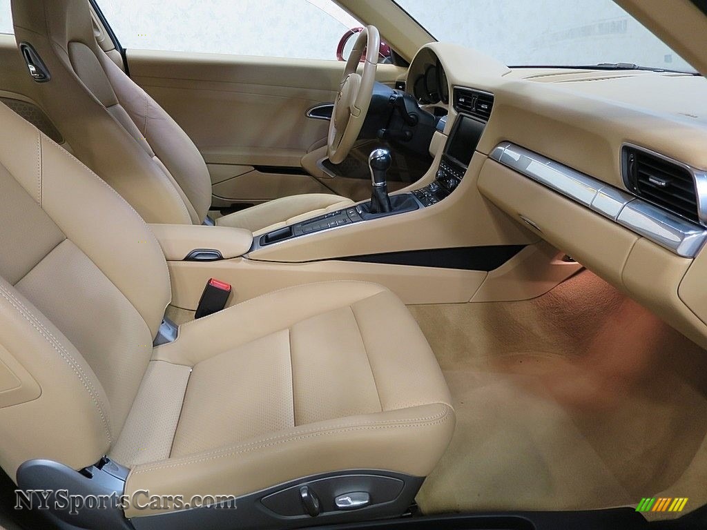 2013 911 Carrera Coupe - Amaranth Red Metallic / Luxor Beige photo #16