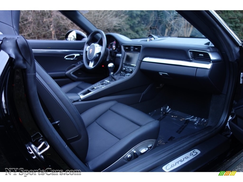 2015 911 Carrera 4S Cabriolet - Black / Black photo #14