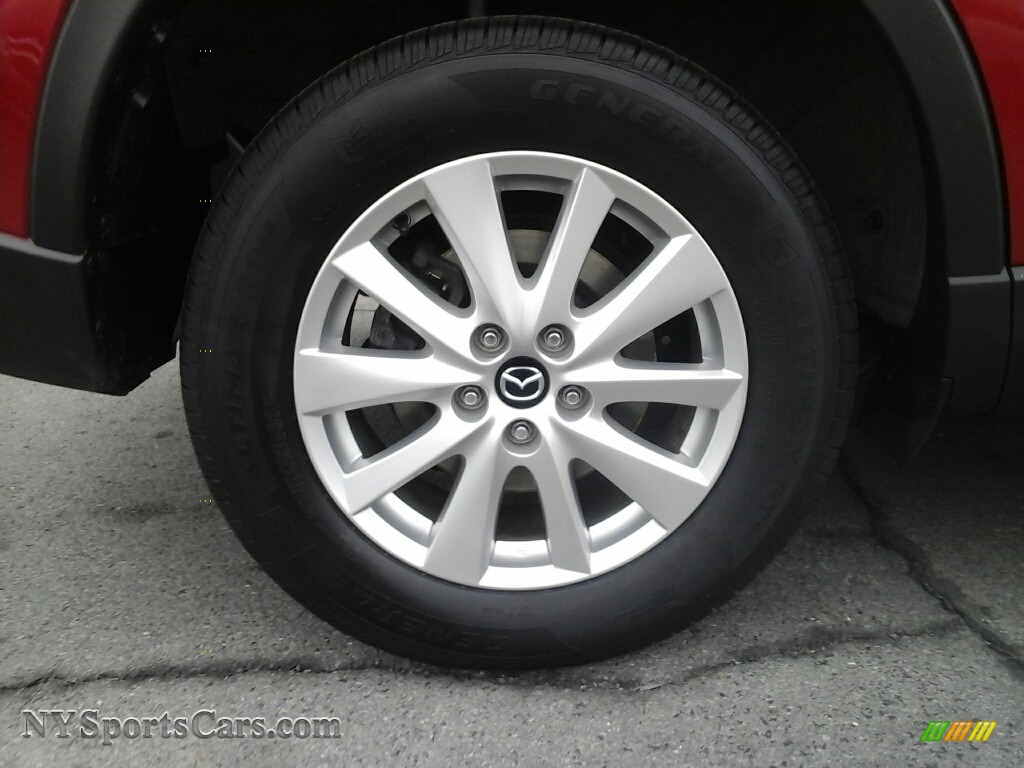 2014 CX-5 Touring AWD - Soul Red Metallic / Black photo #7