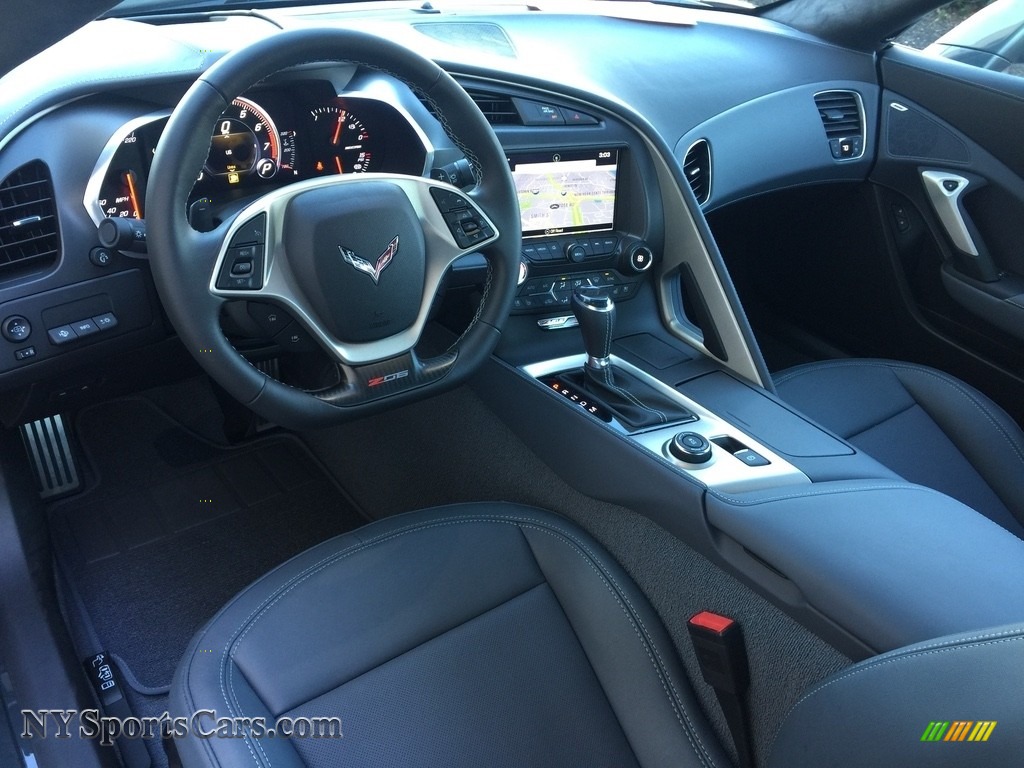 2017 Corvette Z06 Coupe - Watkins Glen Gray Metallic / Gray photo #8