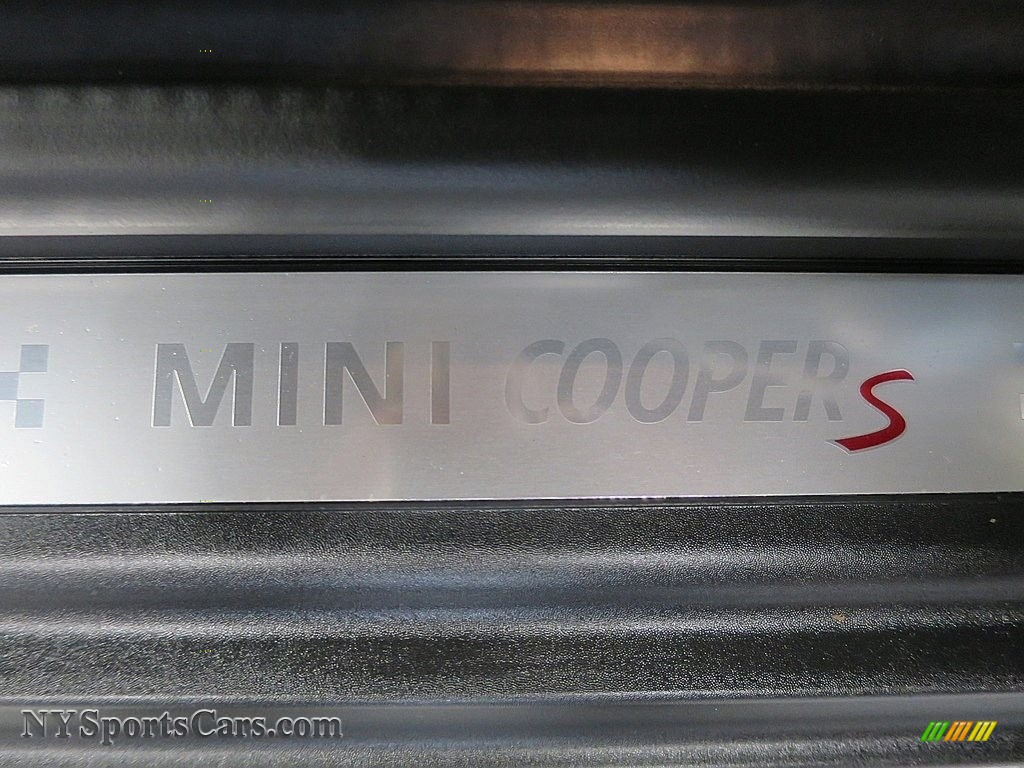 2014 Cooper S Convertible - Pepper White / Carbon Black photo #33
