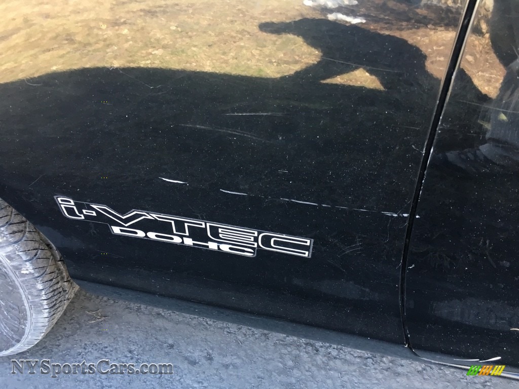 2003 Civic Si Hatchback - Nighthawk Black Pearl / Black photo #23