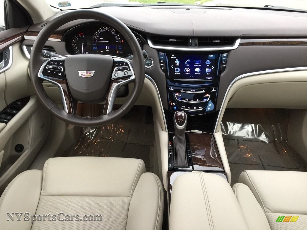 2017 XTS Luxury AWD - Crystal White Tricoat / Shale w/Cocoa Accents photo #9