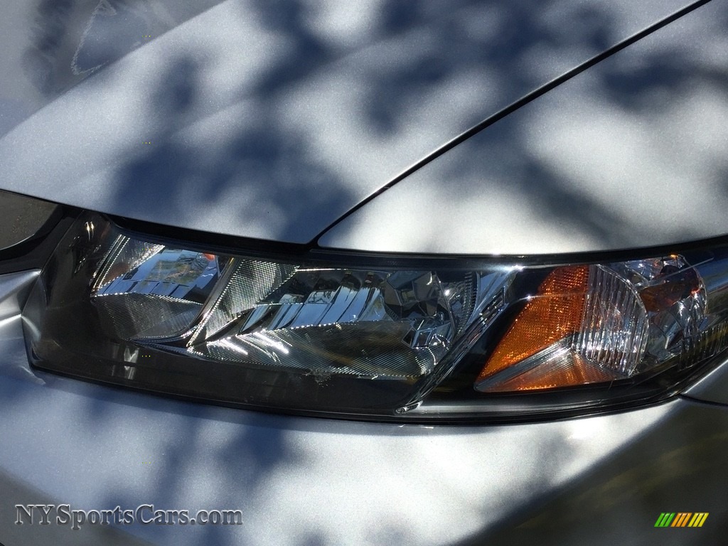 2014 Civic LX Sedan - Alabaster Silver Metallic / Gray photo #30