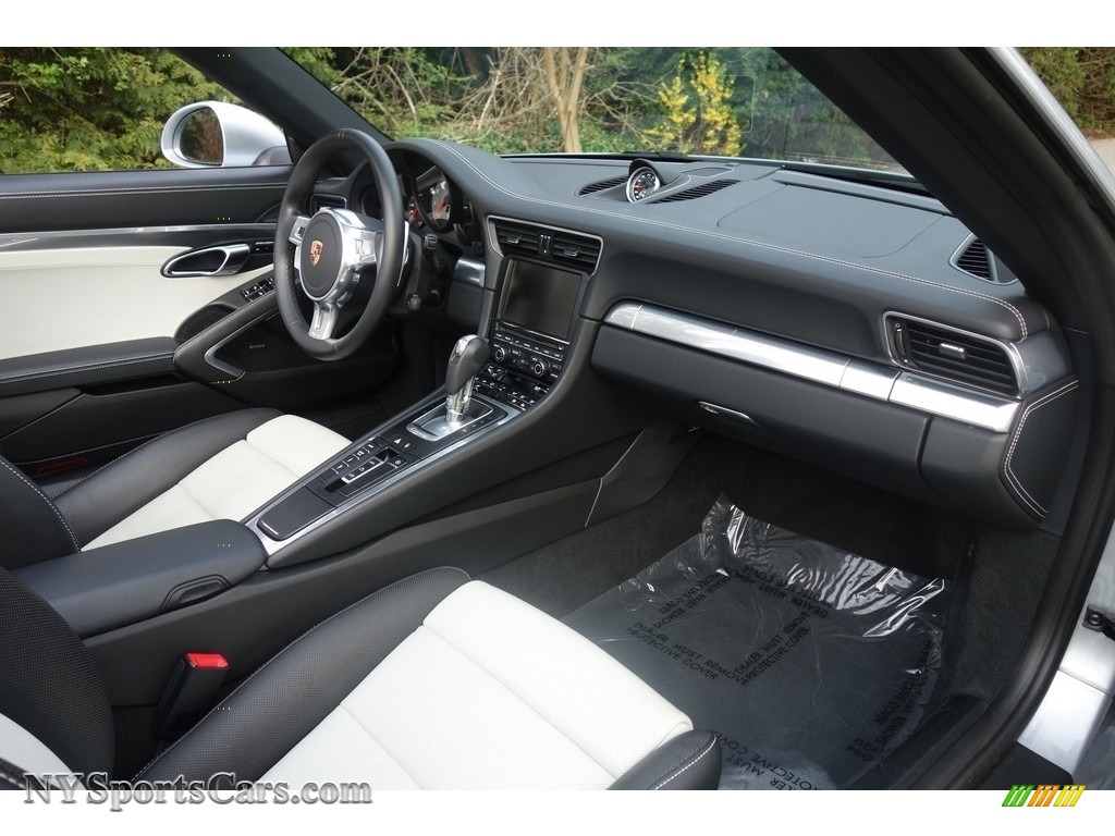 2014 911 Carrera 4S Cabriolet - Rhodium Silver Metallic / Black/Platinum Grey photo #16
