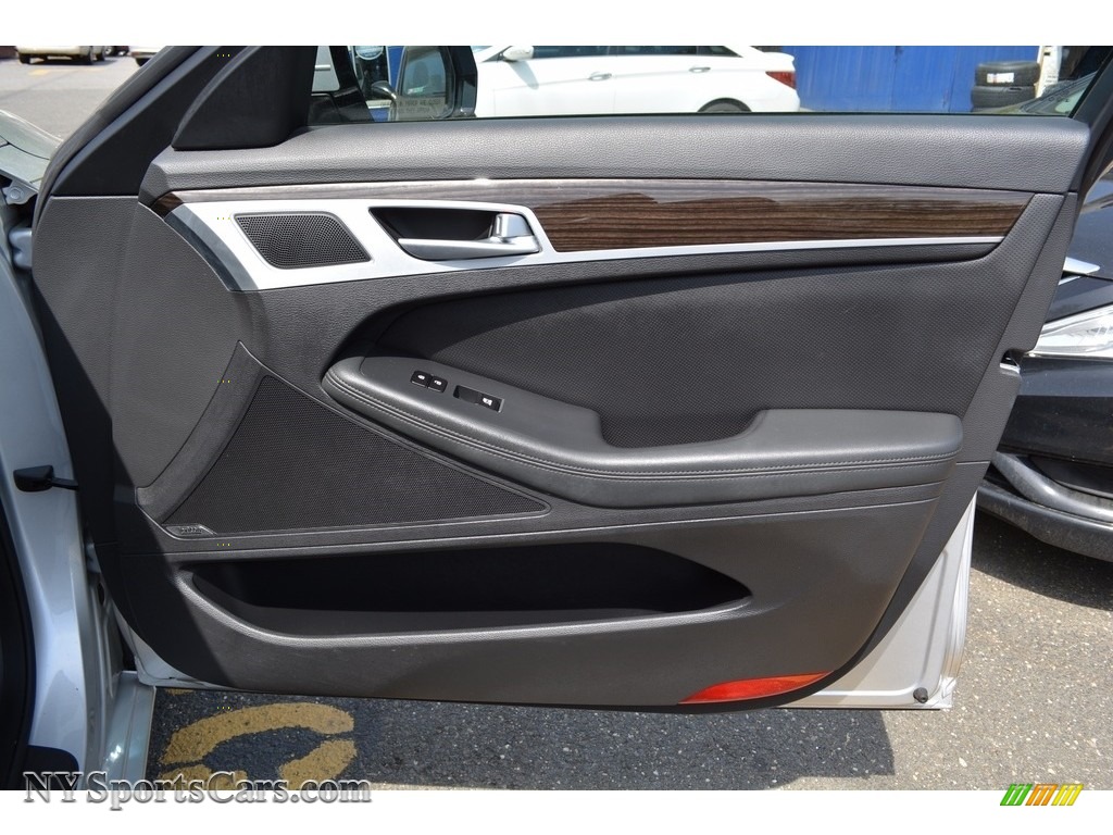 2015 Genesis 3.8 Sedan - Santiago Silver / Black photo #24