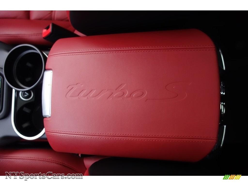 2016 Cayenne Turbo S - Black / Black/Garnet Red photo #26