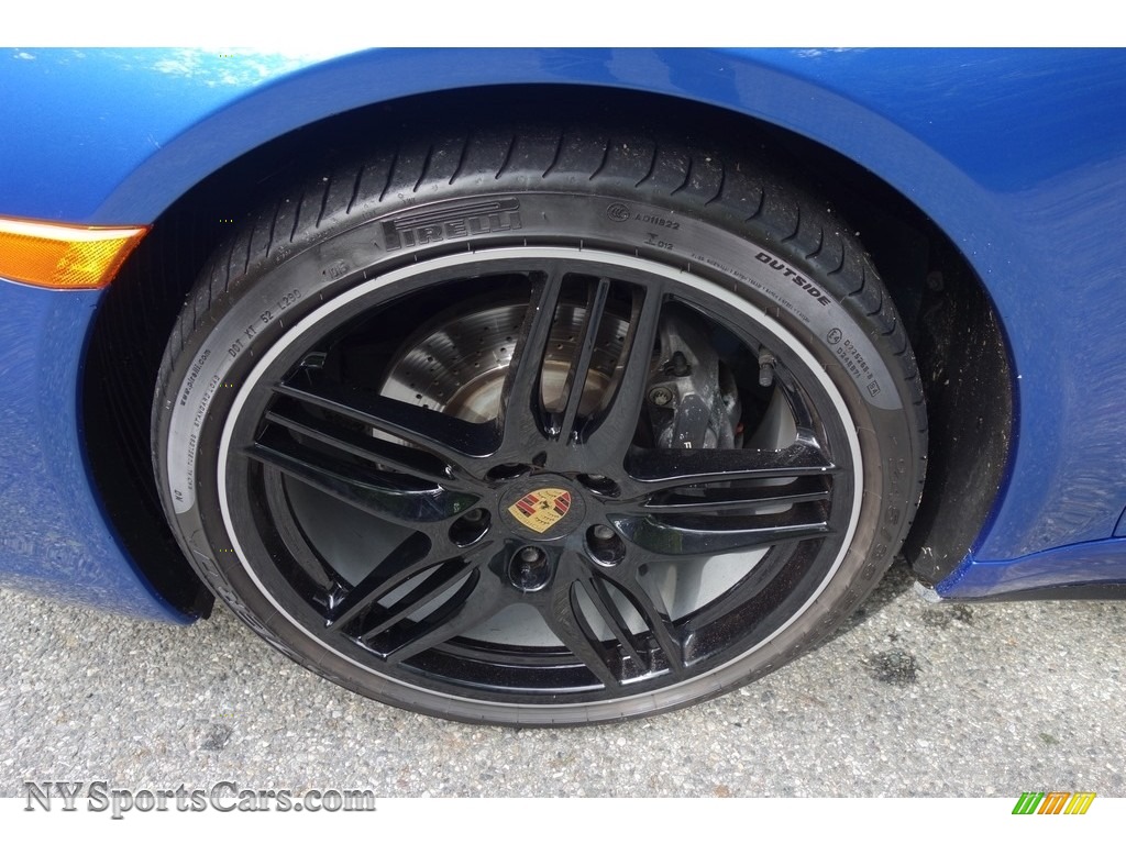 2015 911 Carrera 4 Coupe - Sapphire Blue Metallic / Black photo #9