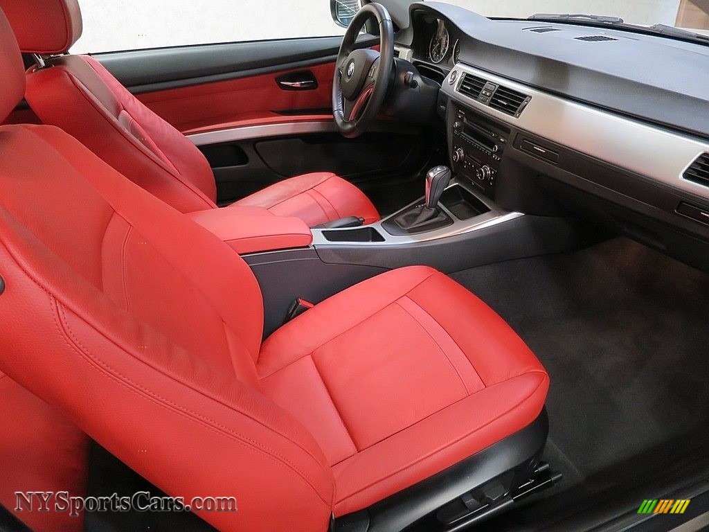2011 3 Series 328i xDrive Coupe - Alpine White / Coral Red/Black Dakota Leather photo #14