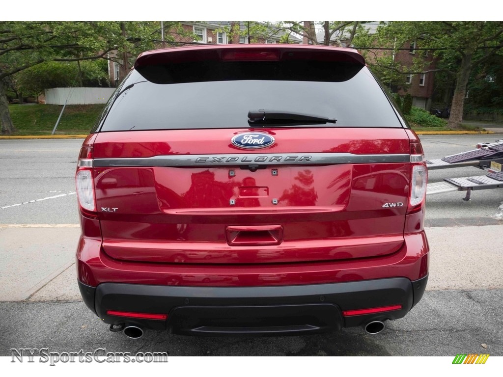 2015 Explorer XLT 4WD - Ruby Red / Charcoal Black photo #5
