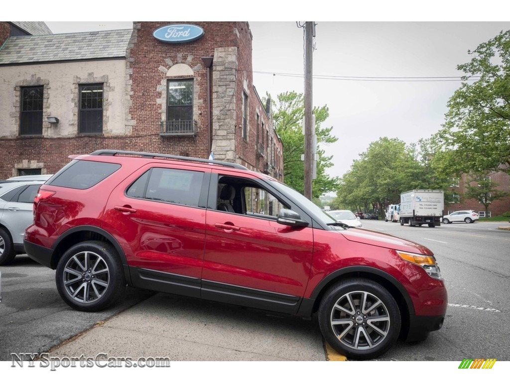 2015 Explorer XLT 4WD - Ruby Red / Charcoal Black photo #10