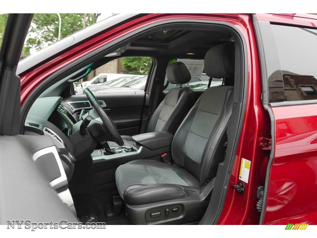 2015 Explorer XLT 4WD - Ruby Red / Charcoal Black photo #16