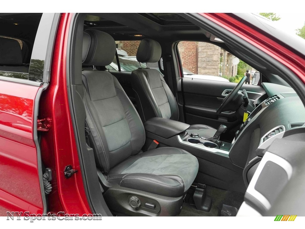 2015 Explorer XLT 4WD - Ruby Red / Charcoal Black photo #36