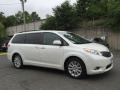 Toyota Sienna Limited AWD Blizzard White Pearl photo #3
