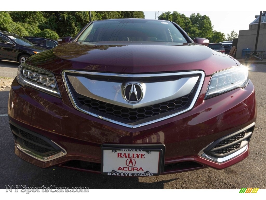 2017 RDX AWD - Basque Red Pearl II / Parchment photo #2