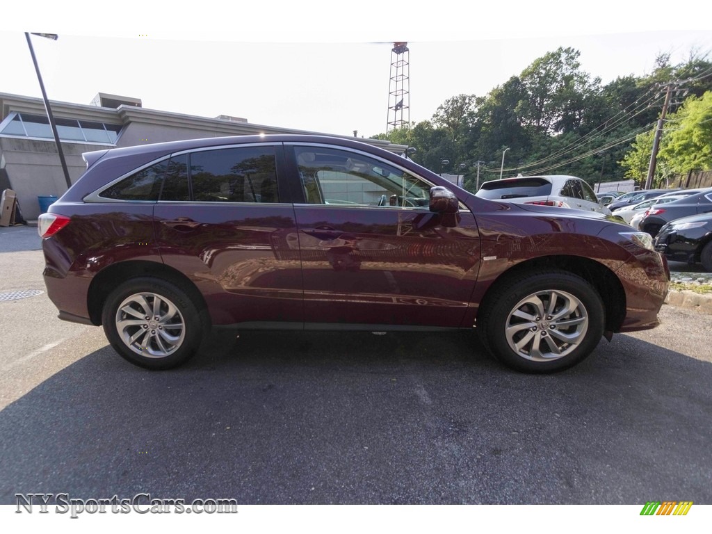 2017 RDX AWD - Basque Red Pearl II / Parchment photo #3