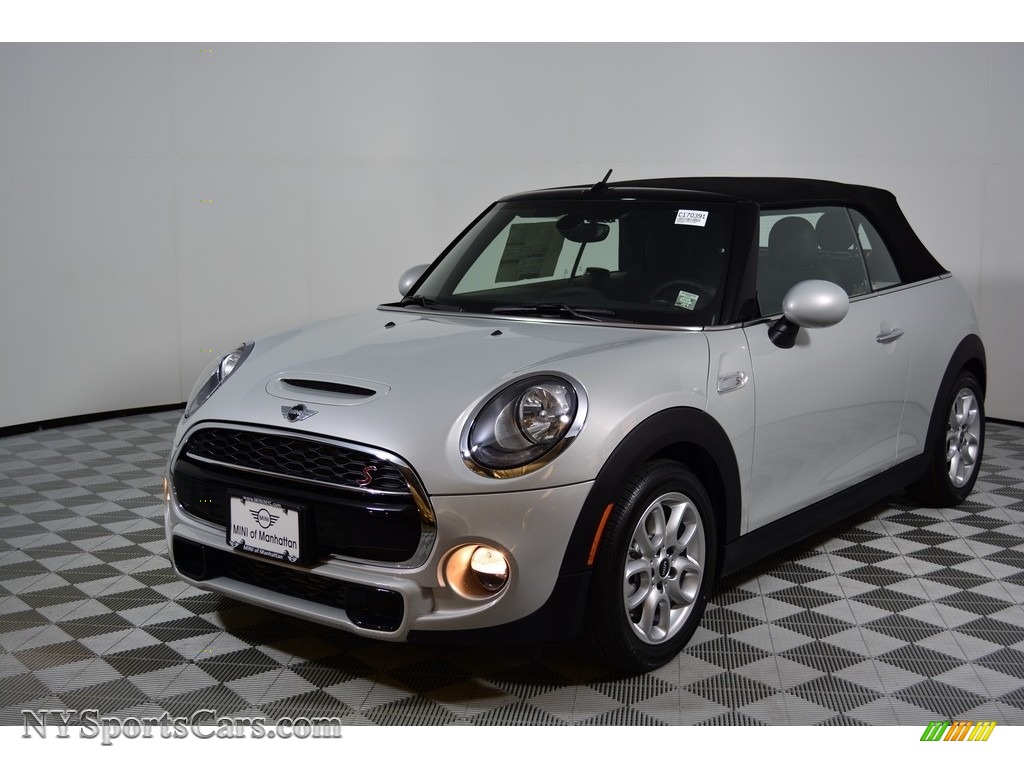 2017 Mini Convertible Cooper S In White Silver Metallic C81451