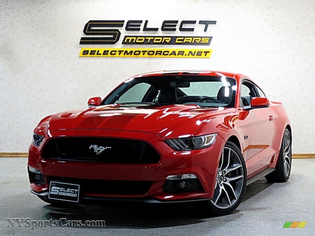 Race Red / Ebony Ford Mustang GT Premium Coupe