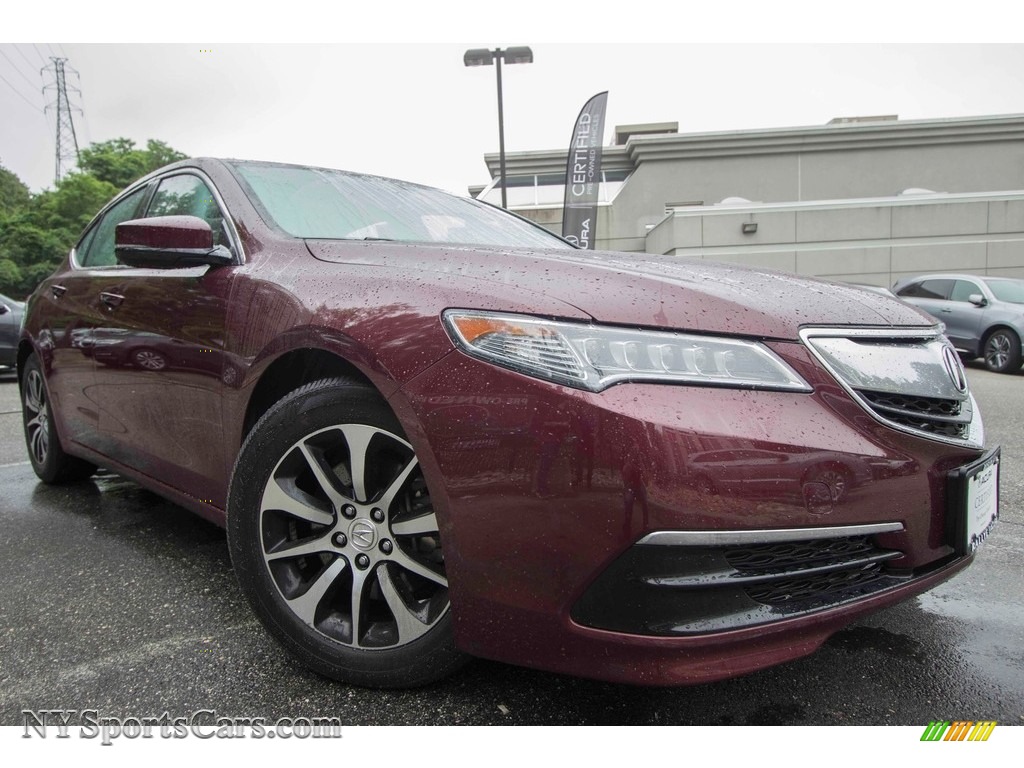 Basque Red Pearl II / Parchment Acura TLX 2.4