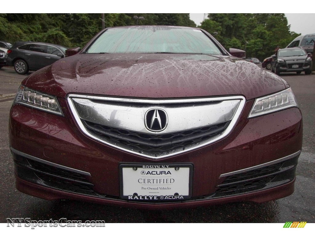 2015 TLX 2.4 - Basque Red Pearl II / Parchment photo #2