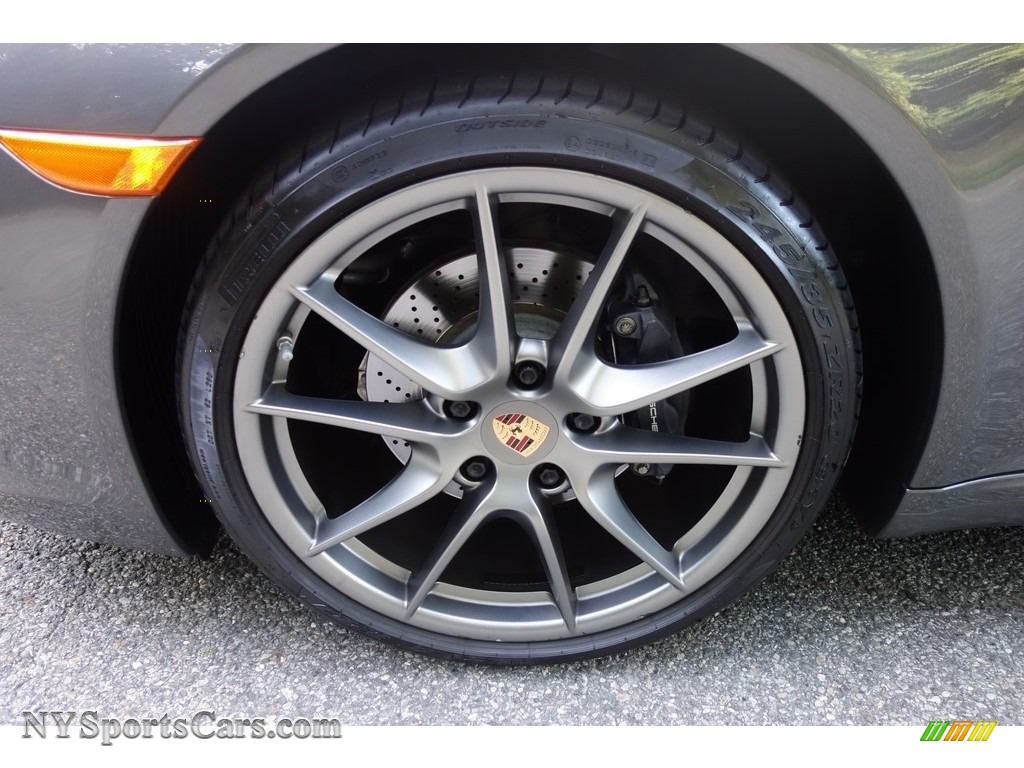 2015 911 Carrera Cabriolet - Agate Grey Metallic / Black photo #9